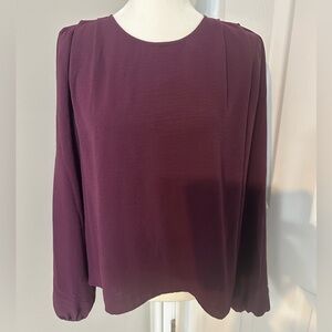 NWT Evereve Taryn Smock Detail Blouse